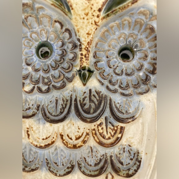 Vintage 1970’s MCM Ceramic Owl Trinket Dish - Picture 5 of 9